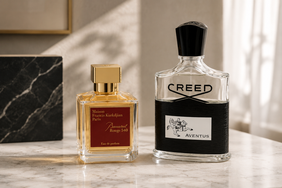 Baccarat Rouge 540 + Aventus Layering | Die perfekte Kombination