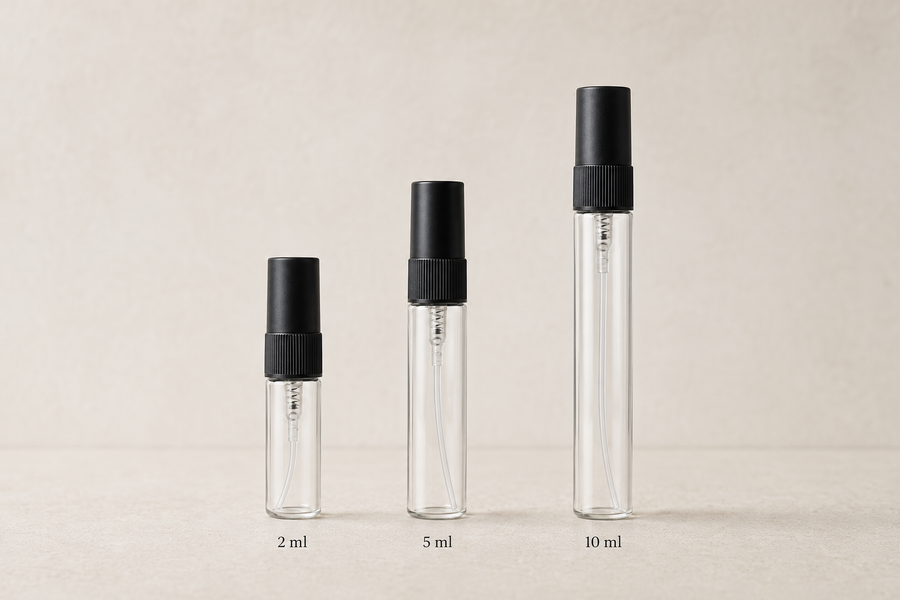 Wie viele Sprüher sind 2, 5 oder 10 ml?