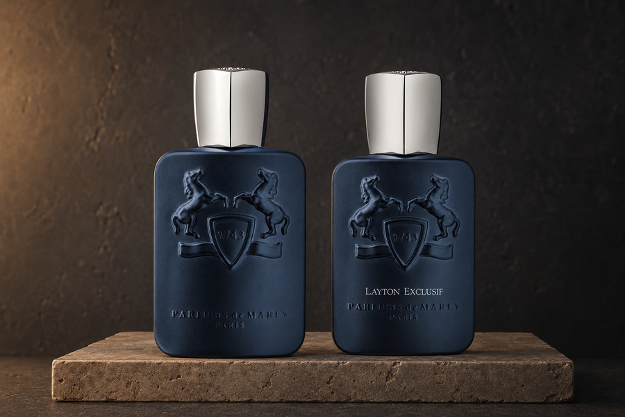 Parfums de Marly Layton und Layton Exclusif im direkten Duftvergleich